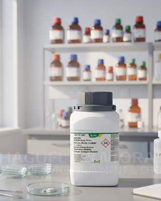 Barium Chloride Dihydrate EMSURE® ACS ISO Merck 101719 Supelco 25GR – Reagen Kimia Analytical Grade (REPACK)