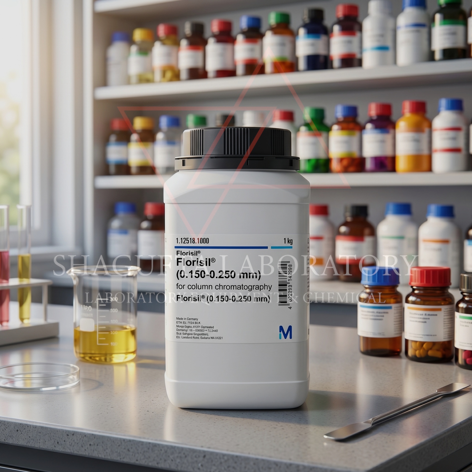Merck Millipore 1125181000 Florisil 0.150–0.250 mm for Column Chromatography 1kg