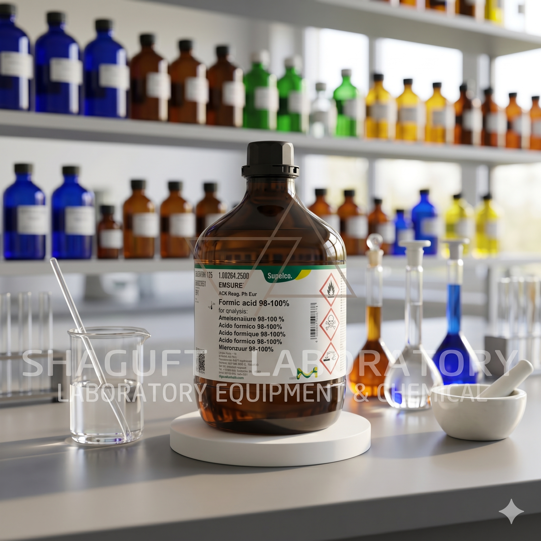 Formic Acid 98-100% Merck 1.00264.2500 EMSURE® ACS Reag. Ph Eur | Asam Format Original