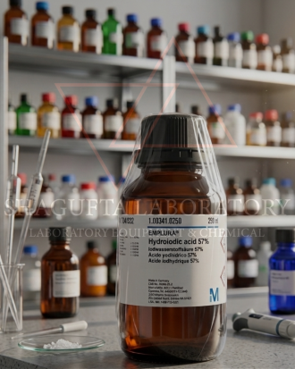 Merck EMSURE® 100341 Hydroiodic Acid 57% 250 mL Grade ACS, ISO, Reag. Ph Eur – Asam Hidroiodik 57% / Hydrogen Iodide Solution / HI Solution