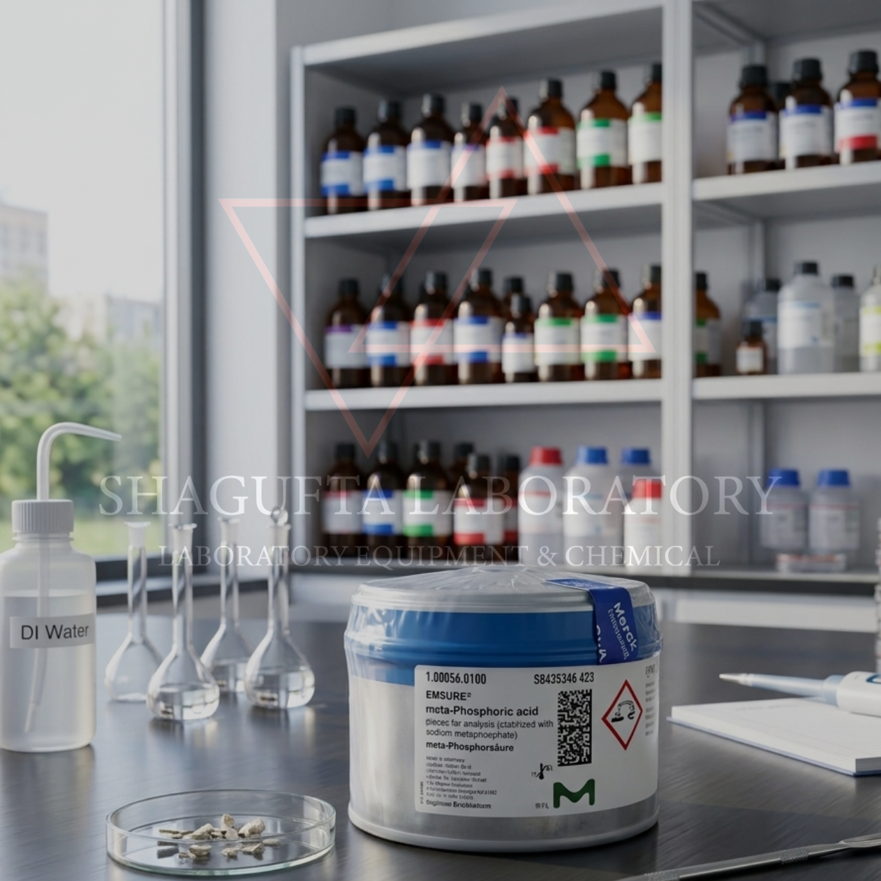 Meta-Phosphoric Acid EMSURE Merck 100546 100g for Analysis – Reagent Analytical Grade Laboratorium