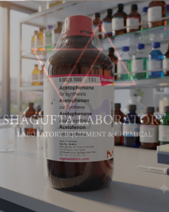 Acetophenone 1 L 800028 | Ethyl Phenyl Ketone | Reagen Kimia Laboratorium untuk Penelitian & Sintesis | SHAGUFTA LABORATORY