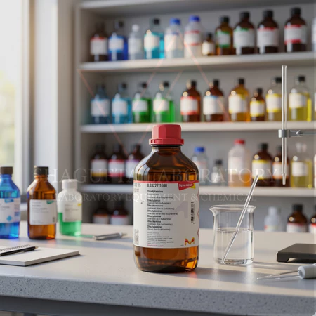 Dibutylamine 1 L 803222 | Di-n-Butylamine | Dibutylamine for Synthesis | Reagen Kimia Laboratorium | SHAGUFTA LABORATORY