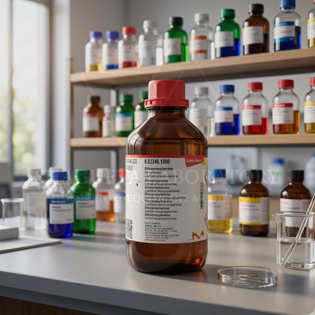 DIISOPROPYLAMINE 1L 803646 | Shagufta Laboratory | Reagen Kimia Laboratorium Berkualitas untuk Analisis, Sintesis & Penelitian