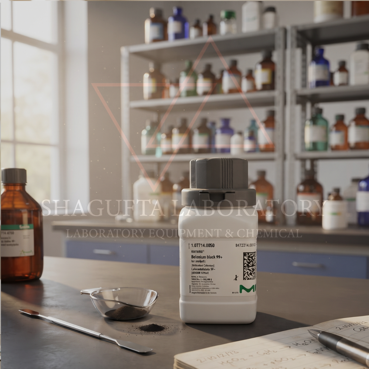 Merck EMSURE® 107714 – Selenium Black 99+ 50gr | Selenium Powder | Selenium ≥99% | Se | High Purity Laboratory Reagent