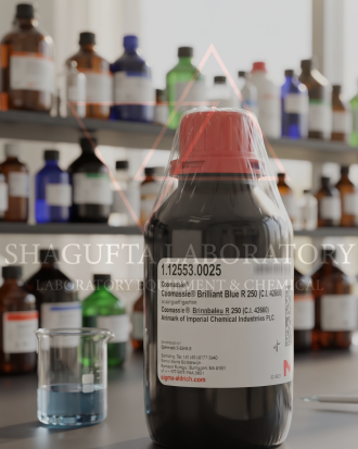 Merck 112553 Coomassie Brilliant Blue R-250 25 g for Microscopy / C.I. 42660 / Protein Stain Dye