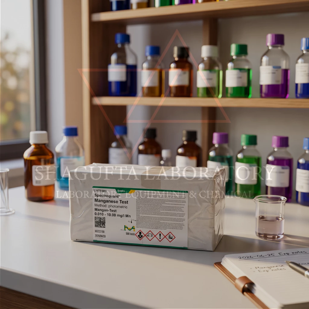 Merck Spectroquant® 114770 Manganese Test Photometric 0.010–10.00 mg/L Mn / Kit Uji Mangan / Reagent Test Kit